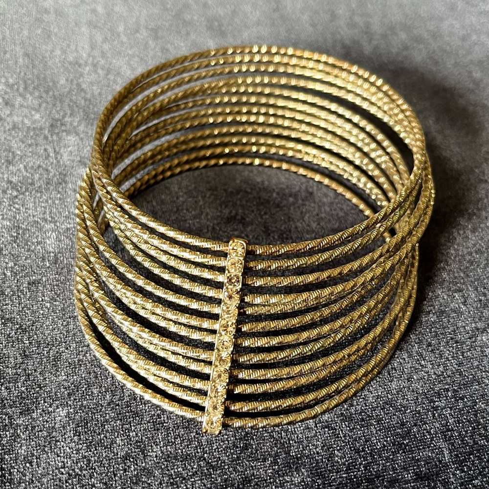 Silver Multi Bangle bracelet